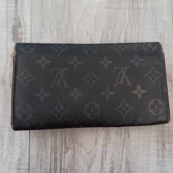 Authentic Louis Vuitton Monogram Sl Long Wallet - Picture 7 of 11